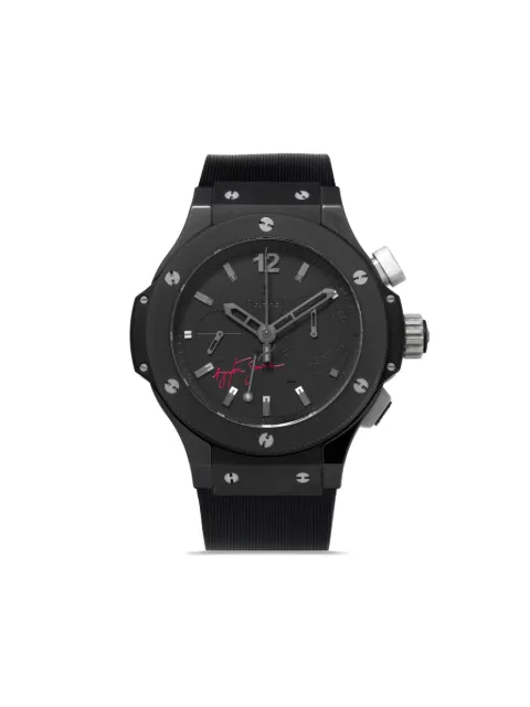 Hublot 2008 pre-owned Big Bang Ayrton Senna 45mm Black 309CM134RX