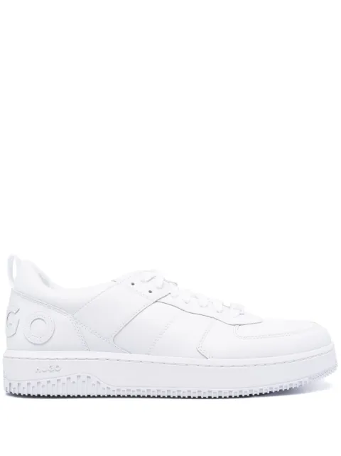 HUGO logo-embossed lace-up sneakers White 50505057