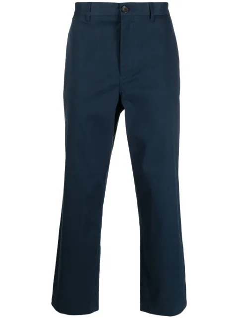 PS Paul Smith slim-fit cotton-blend chinos Blue M2R453YL21905