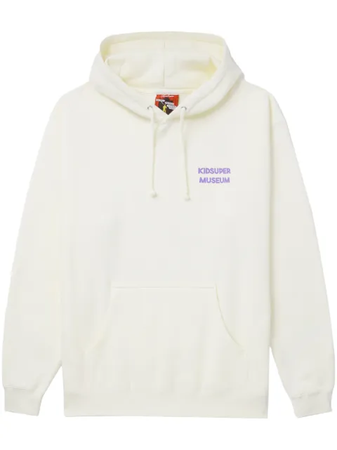KidSuper logo-print hoodie Neutrals AW23HD01