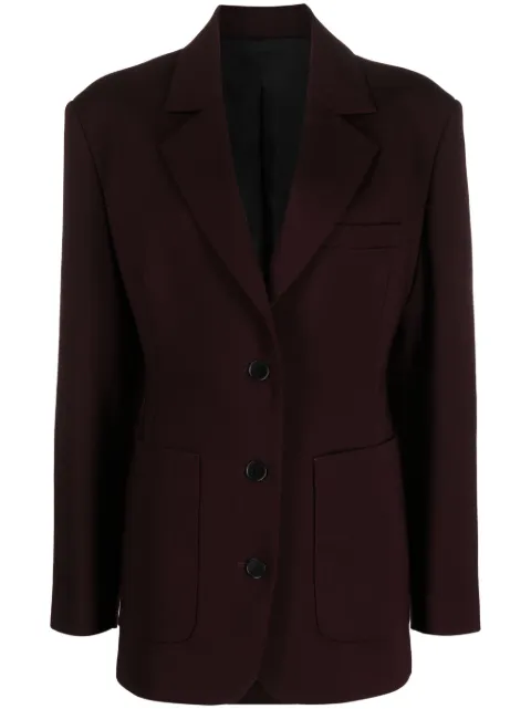Lanvin single-breasted blazer Red RWJA00245801H23
