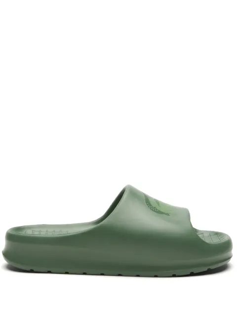 Lacoste Serve 2.0 pool slides Green 45CMA0005