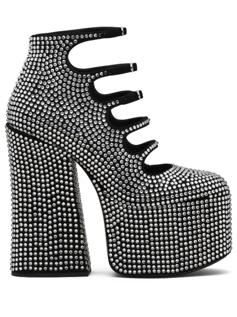 Marc Jacobs 160mm The Rhinestone Kiki pumps Black 2R3FBO011F14965