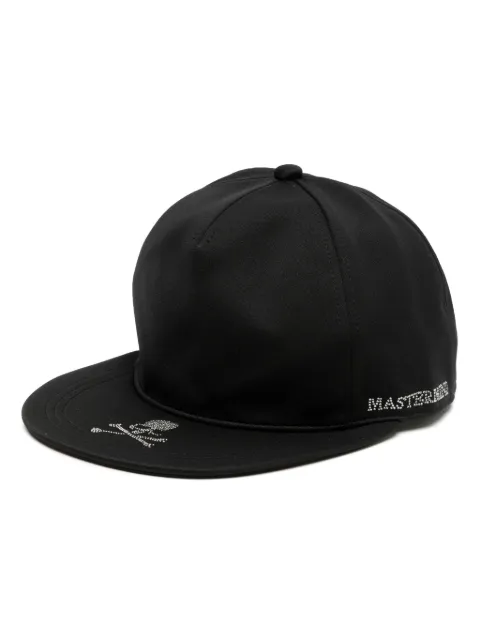 Mastermind World logo-embroidered cap Black MW23S11CA003605
