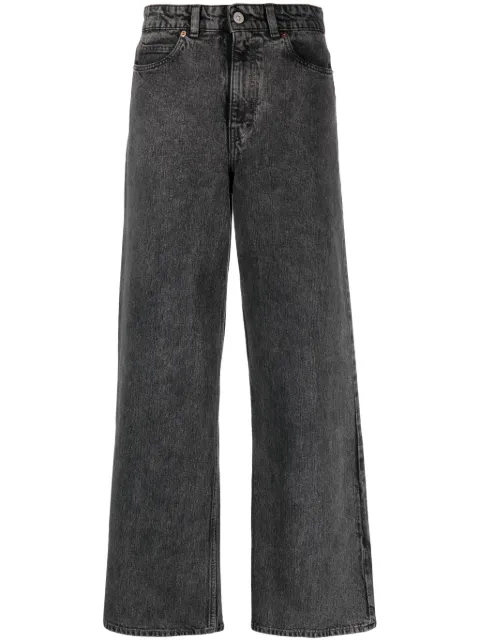 OUR LEGACY Neo Cut straight-leg jeans Black W4235NOB