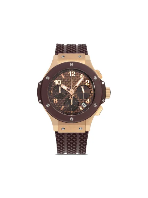 Hublot 2010s pre-owned Big Bang 41mm Brown 341PC1007RX