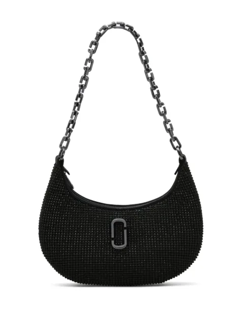 Marc Jacobs The Rhinestone Small Curve shoulder bag Black 2R3HSH056H01001