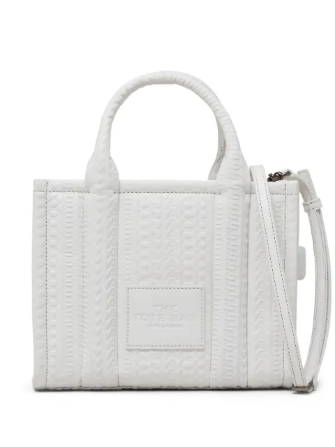 Marc Jacobs The Small monogram leather tote bag White 2R3HTT096H02100