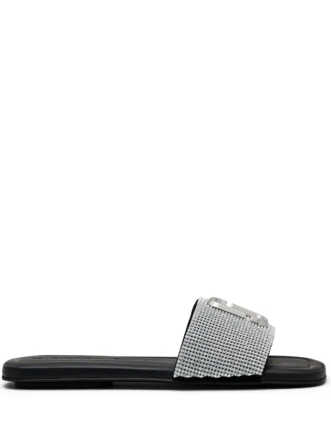 Marc Jacobs The Rhinestone J Marc sandals Black 2R3FFS006F05965