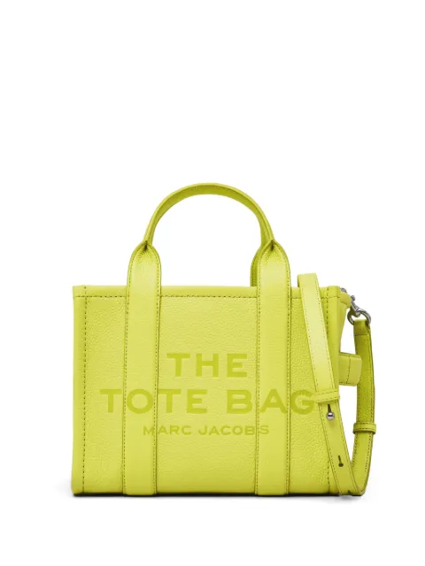 Marc Jacobs The Tote Bag small pebble-leather tote bag Yellow H009L01SP21780