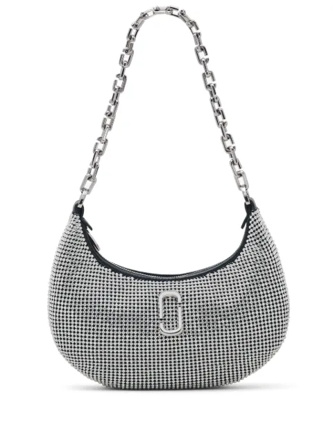 Marc Jacobs The Rhinestone Small Curve shoulder bag Black 2R3HSH056H01991