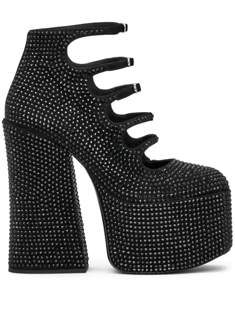 Marc Jacobs 160mm The Rhinestone Kiki pumps Black 2R3FBO011F14006