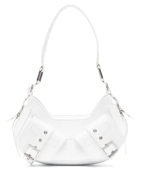 BIASIA Y2K leather shoulder bag White FBBP70001