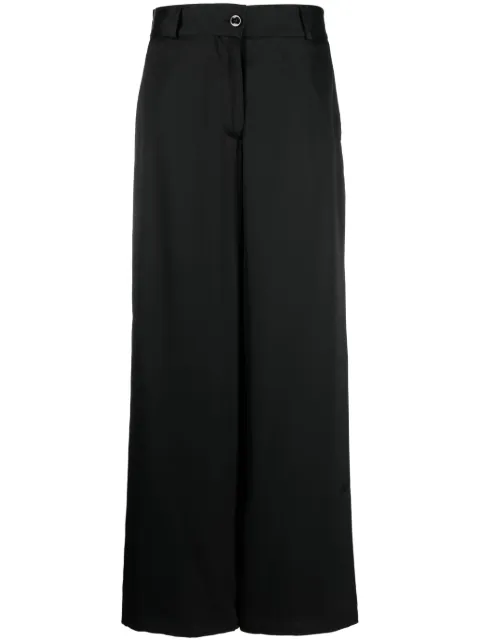 Jil Sander high-waisted wide-leg trousers Black J03KA0178J65112