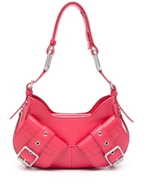 BIASIA Y2K leather shoulder bag Pink FBBP70002STR