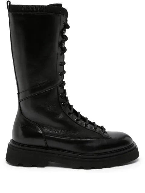 Doucal's lace-up leather boots Black DD8670TYLEPN688NN00