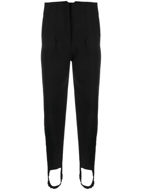 Giuseppe Di Morabito high-waisted wool-blend leggings Black FW23085PA229