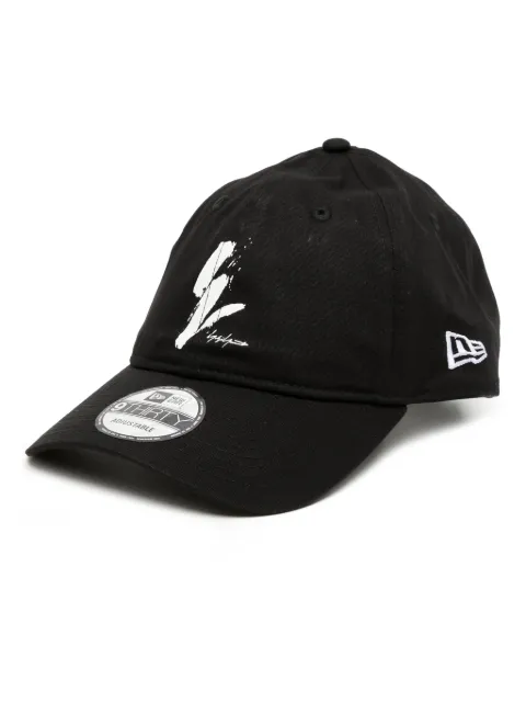 Yohji Yamamoto logo-print baseball cap Black HJH93970