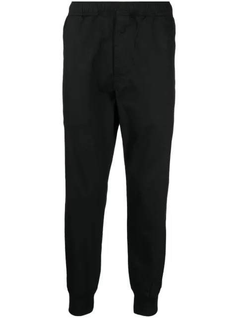 AAPE BY *A BATHING APE® logo-patch elasticated-waist trousers Black APT6900XXL