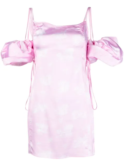 Jacquemus La Mini Robe Chouchou minidress Pink 233DR0771488