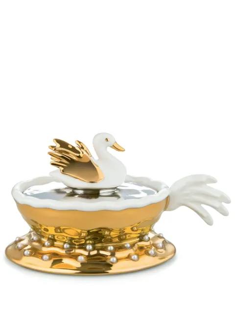 Alessi Narciso porcelain ornament White MJ1613