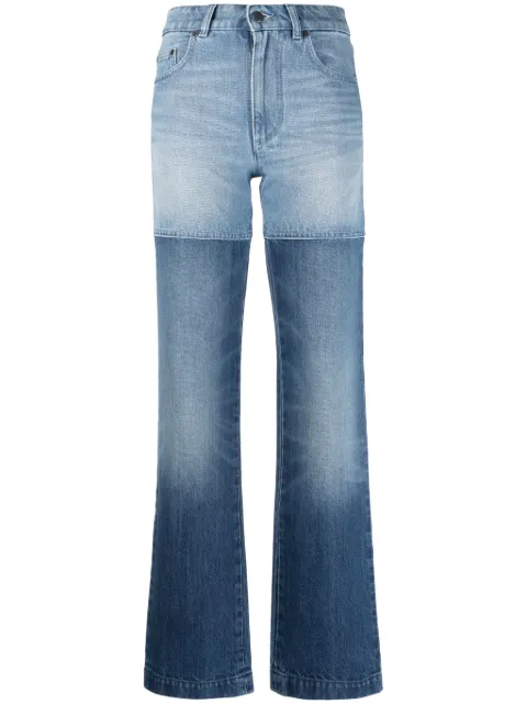 Peter Do Combo straight-leg jeans Blue PDCORE127DECO053CO053