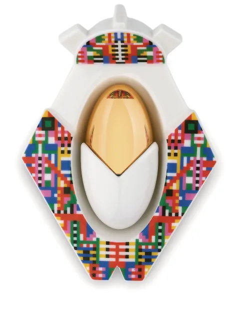 Alessi Holyhedrics Jesus porcelain ornament White ESA051