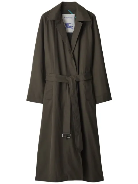 Burberry check-plaid reversible trench coat Brown 8076711150793