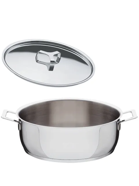 Alessi Pots&Pans stainless steel casserole Silver 10224