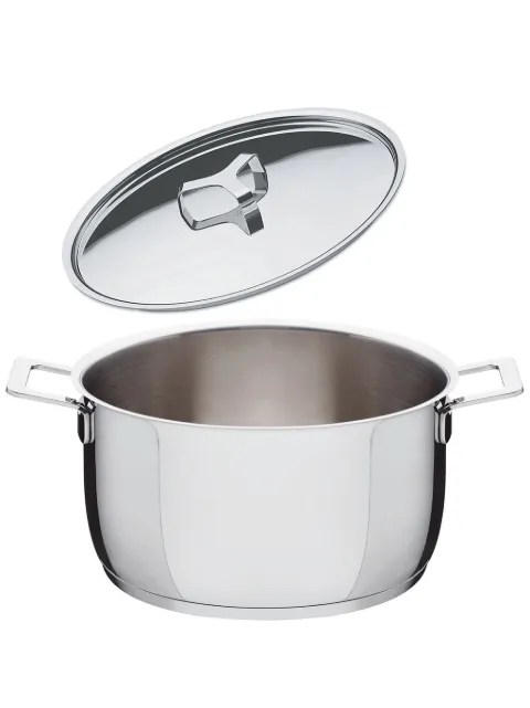 Alessi Pots&Pans stainless steel pot Silver AJM10120CC