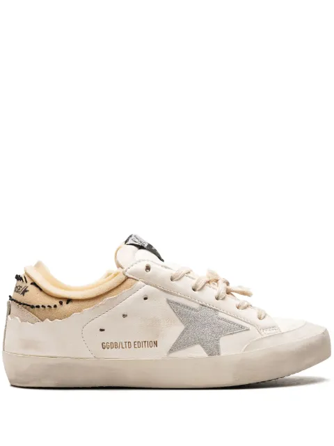 Golden Goose Super-Star Penstar Classic "White/Beige" sneakers Neutrals GWF00107F003146