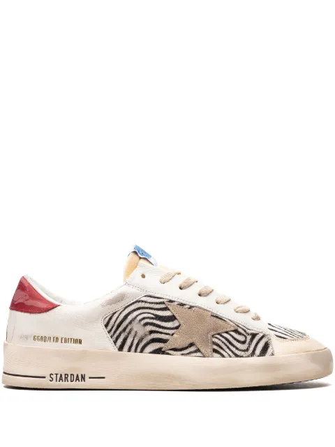 Golden Goose Stardan "multicolour" leather sneakers White GMF00128F003533