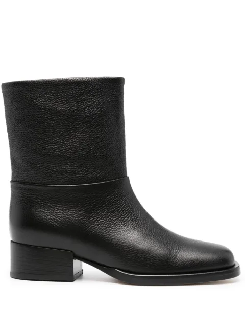 Dear Frances square-toe ankle boots Black CADE01