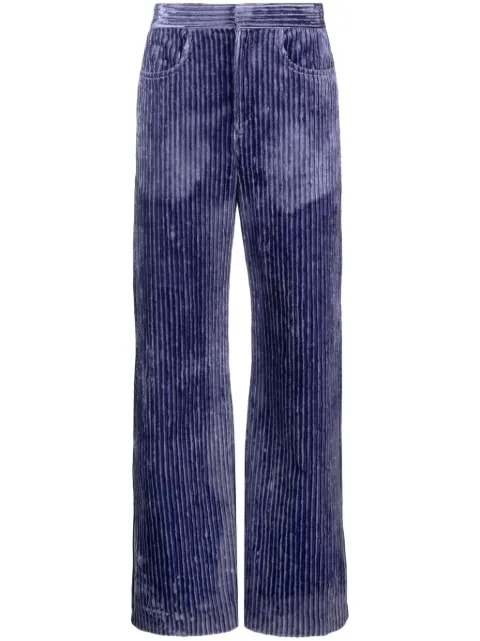 ISABEL MARANT Daryl corduroy trousers Purple PA0156FAA3G05I80LR
