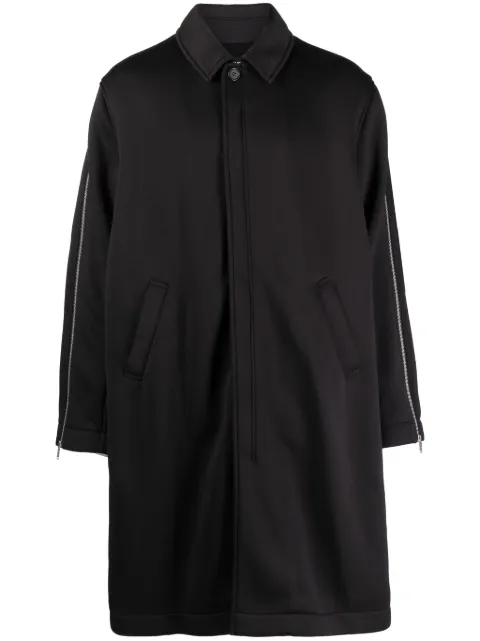 Undercover zip-sleeve mid-length coat Grey UC2C43041CHARCOAL
