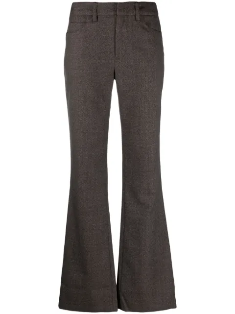 Zadig&Voltaire tailored flared wool trousers Grey WWPA00773