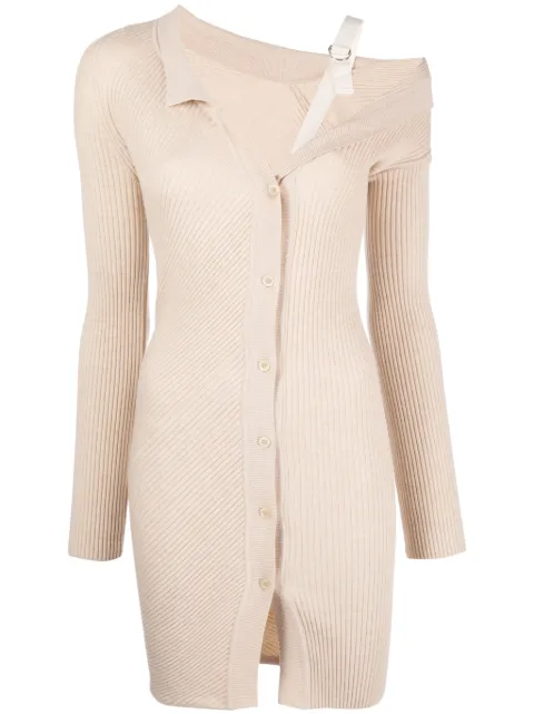 Jacquemus La Robe Maille Colin dress Neutrals 233KN3222323