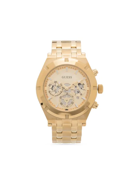 GUESS USA Continental quartz 47mm Gold GW0260G4