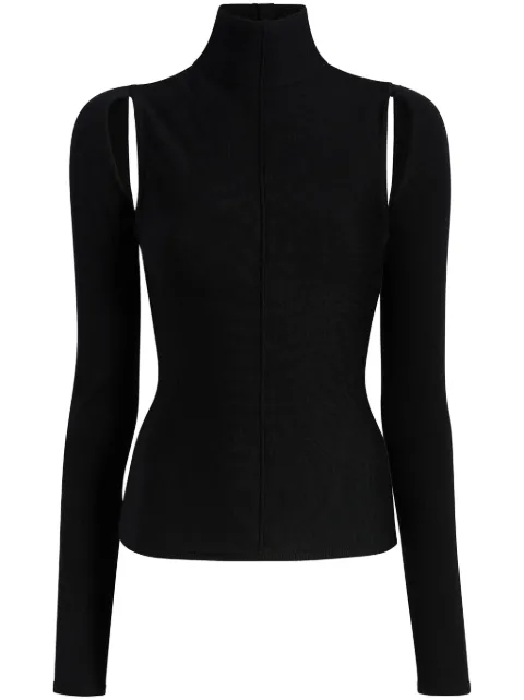 KHAITE The Marlowe wool sweatshirt Black 9405511200