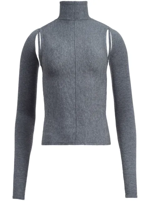 KHAITE The Marlowe wool sweatshirt Grey 9405511284