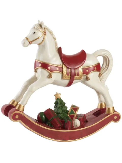 Villeroy & Boch XL Winter Collage Rocking Horse White 3593910004