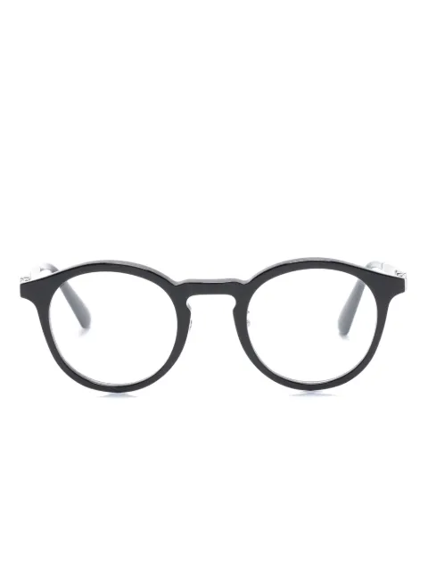 Moncler Eyewear ML5175H Round Eyeglasses Black ML5175H