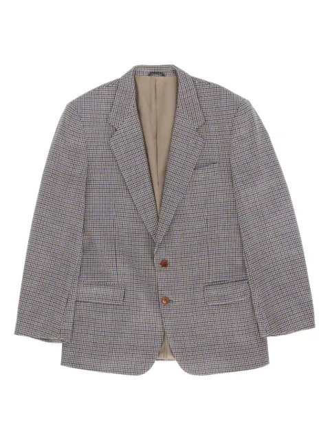 Missoni Pre-Owned 1980s houndstooth blazer Neutrals MIS250PLZ