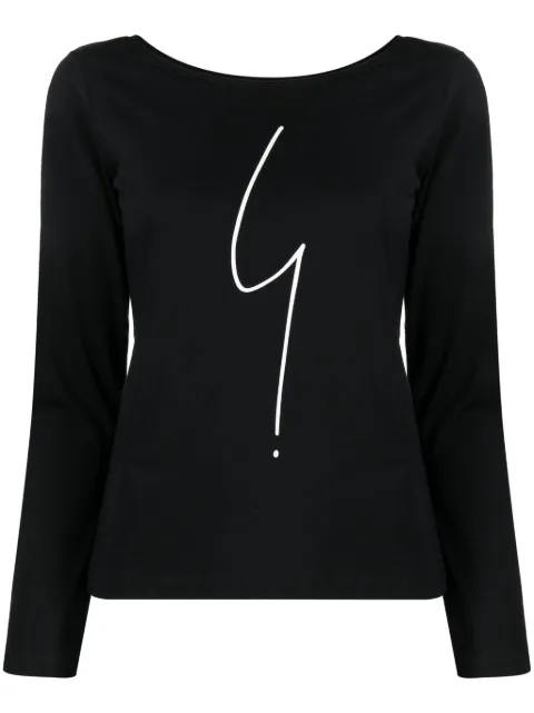 agnès b. Point D'Ironie cotton T-shirt Black E218SE30