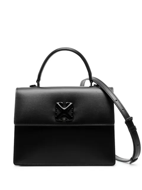 Off-White Jitney top-handle bag Black OWNP035C99LEA0021010