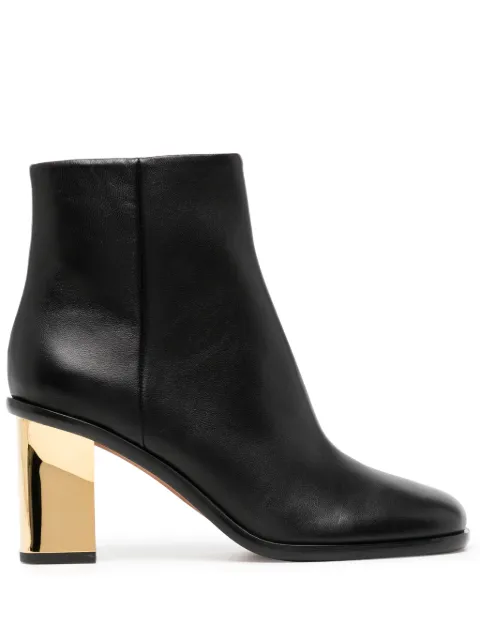 Chloé Rebecca leather boots Black CHC23W931F5001