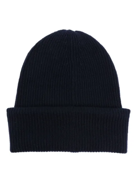 Lisa Yang ribbed-knit cashmere beanie Blue 402091