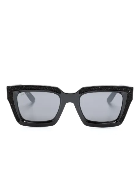 Jimmy Choo Eyewear MEGS/S square-frame sunglasses Black MEGS