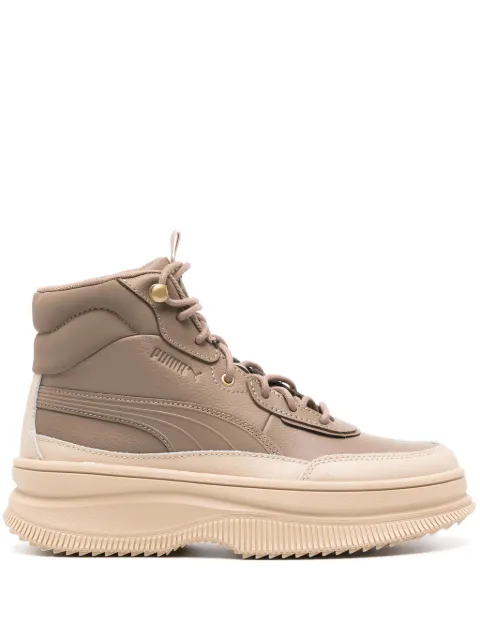 PUMA Mayra flatform boots Neutrals 392316
