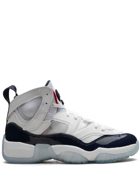 Jordan Jumpman Two Trey "White/Navy/University Red" sneakers White DO1925